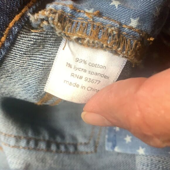 JCP Denim Shorts Sz 32/14 - Picture 4 of 9